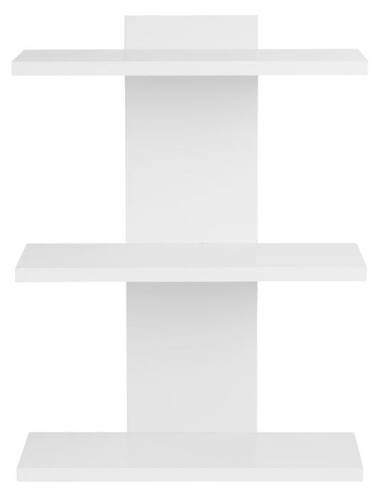 Væghylde m/3 hylder hvid - DAY